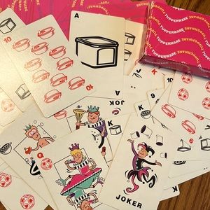 3/$15 RARE Tupperware playing cards!!